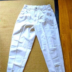 Off White Brittania Vintage Mom Jeans Women's Size 16